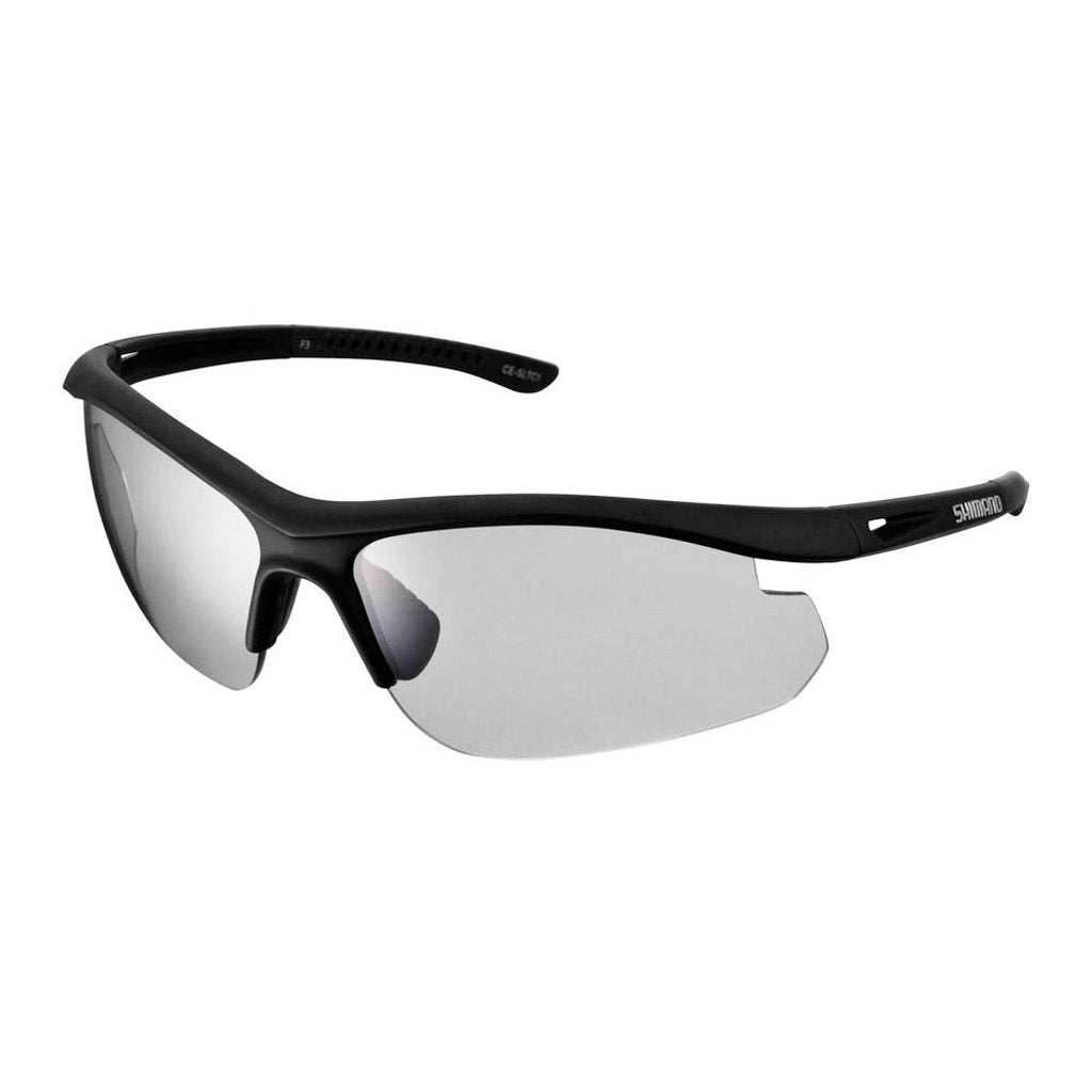 Lentes SHIMANO CE-SLTC1 (Solstice) Color Negro mate con Mica Transparente - Raudor ¡Rompe tu propio récord!