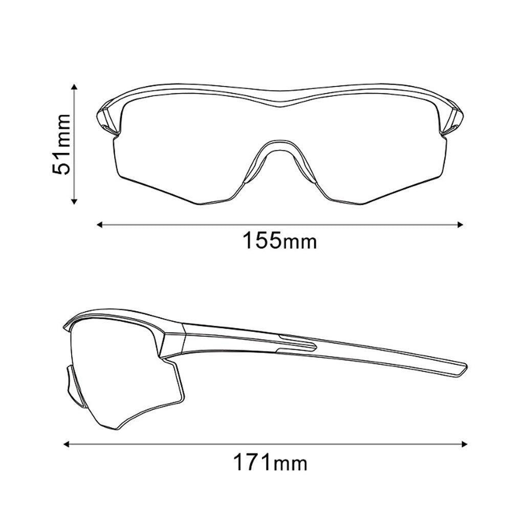 Lentes SHIMANO CE-SPRK1 (Spark) Color Azul con Negro mate Fotocromáticos - Raudor ¡Rompe tu propio récord!