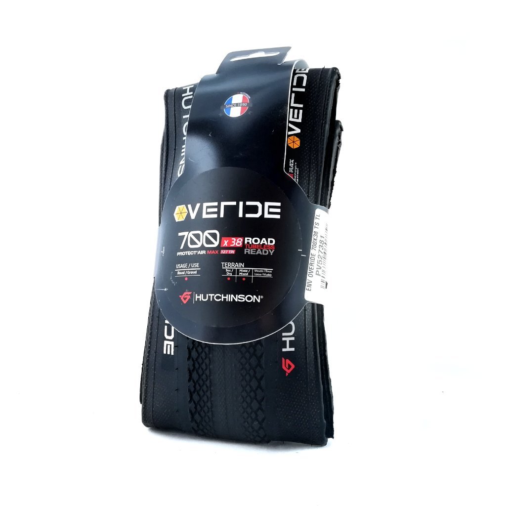 LLANTA HUTCHINSON OVERIDE HARDSKIN /BLACK/ 700X38C TUBELESS - Raudor ¡Rompe tu propio récord!