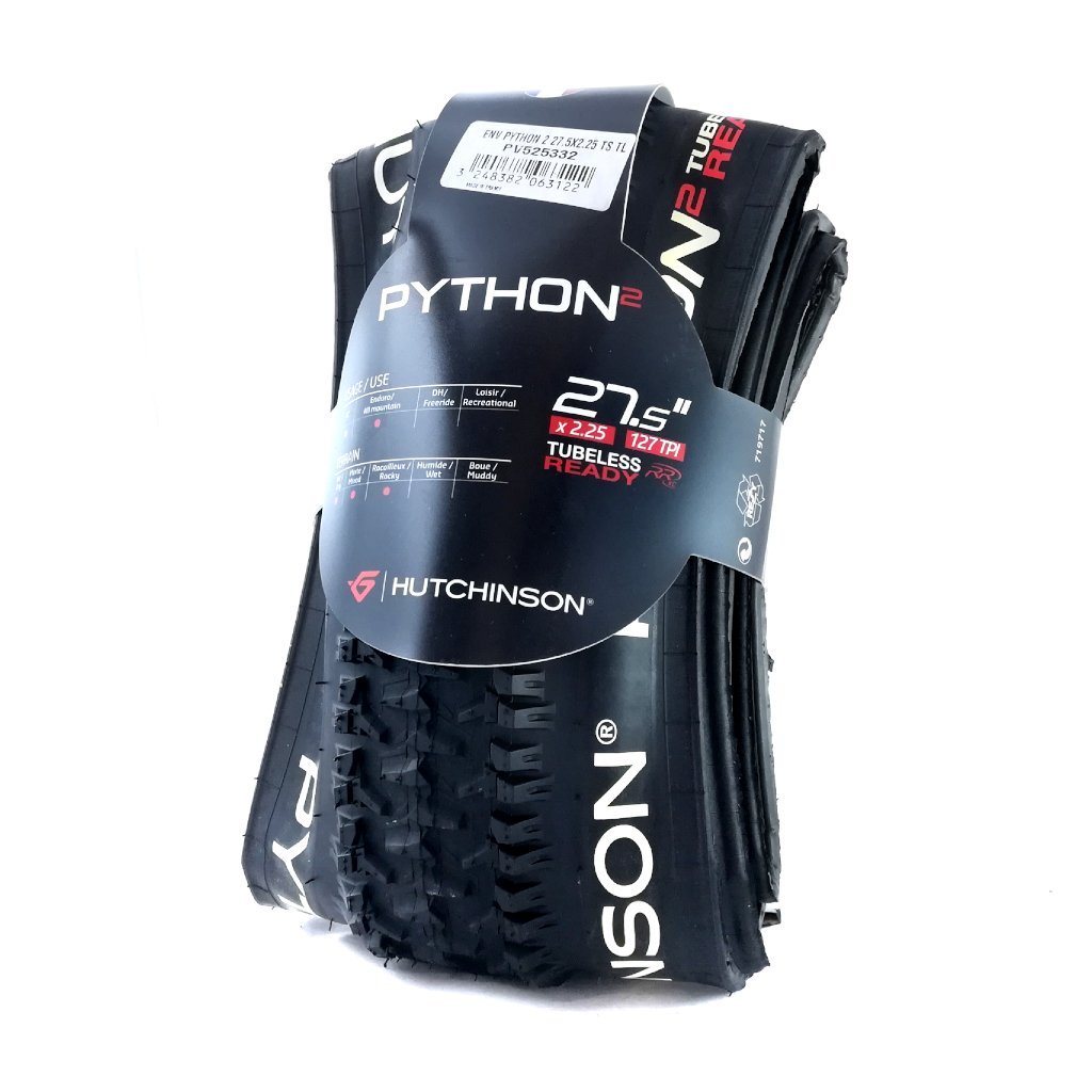 LLANTA HUTCHINSON PYTHON 2 TLR 127TPI // 27.5x2.25 - Raudor ¡Rompe tu propio récord!