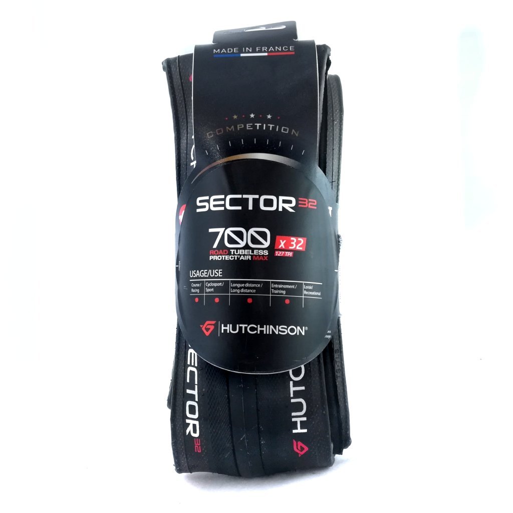 LLANTA HUTCHINSON SEKTOR 32 HARDSKIN /BLACK/ 700X32C TUBELESS - Raudor ¡Rompe tu propio récord!