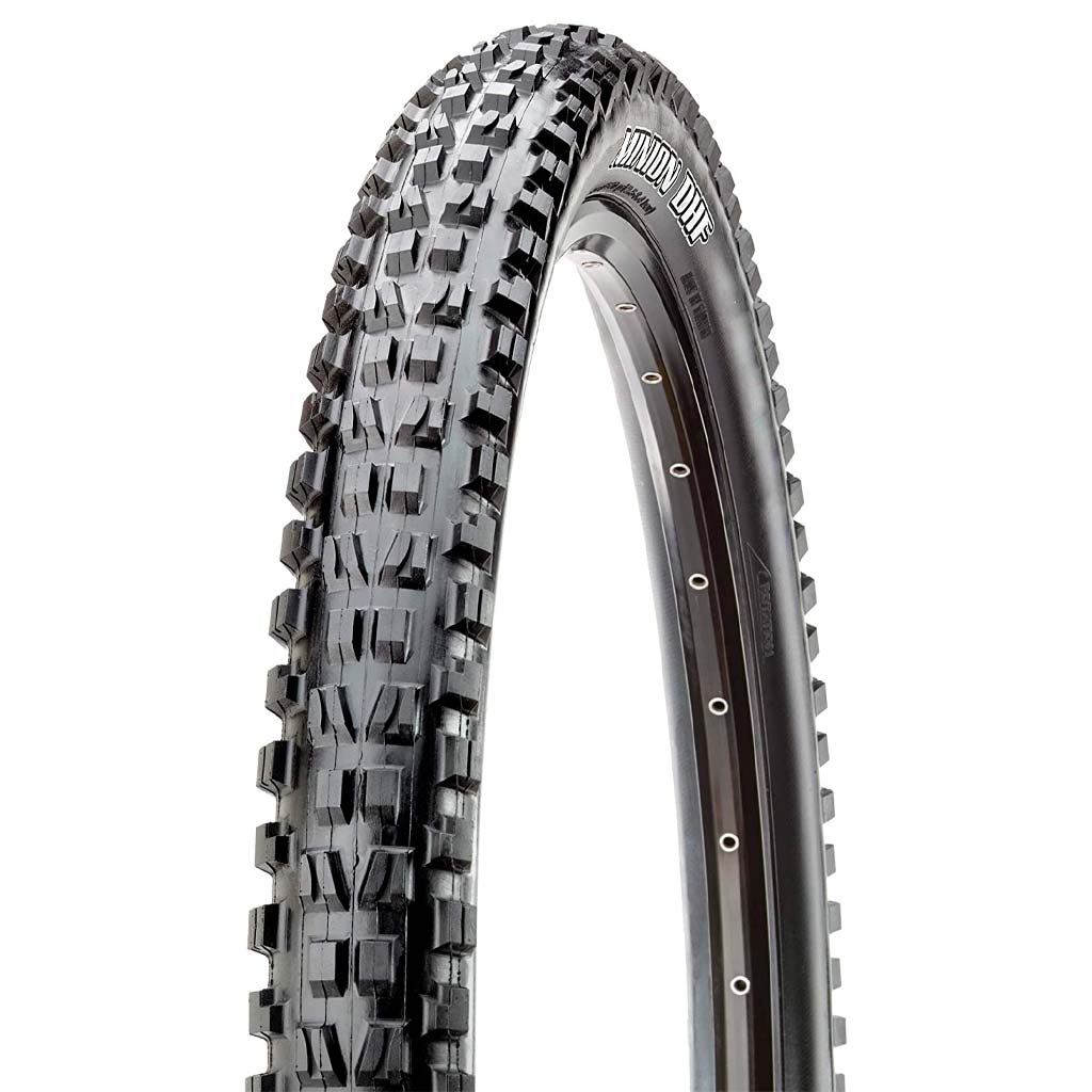 Llanta MAXXIS Minion DHF 29X2.5 Wide Trail Color negro 120 TPI con Tecnologías MaxxTerra (3CT) / EXO Protection +/ Tubeless Ready - Raudor ¡Rompe tu propio récord!