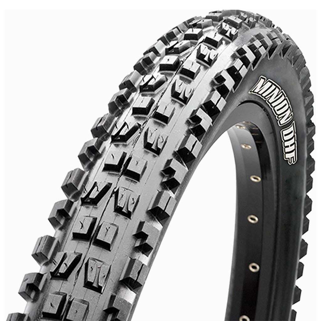 Llanta MAXXIS Minion DHF 29X2.5 Wide Trail Color negro 120 TPI con Tecnologías MaxxTerra (3CT) / EXO Protection +/ Tubeless Ready - Raudor ¡Rompe tu propio récord!