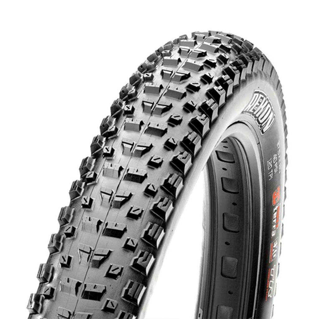 Llanta MAXXIS Rekon 29x2.60 con Tecnologías: EXO Protection / Tubeless Ready Color negro 60 TPI - Raudor ¡Rompe tu propio récord!