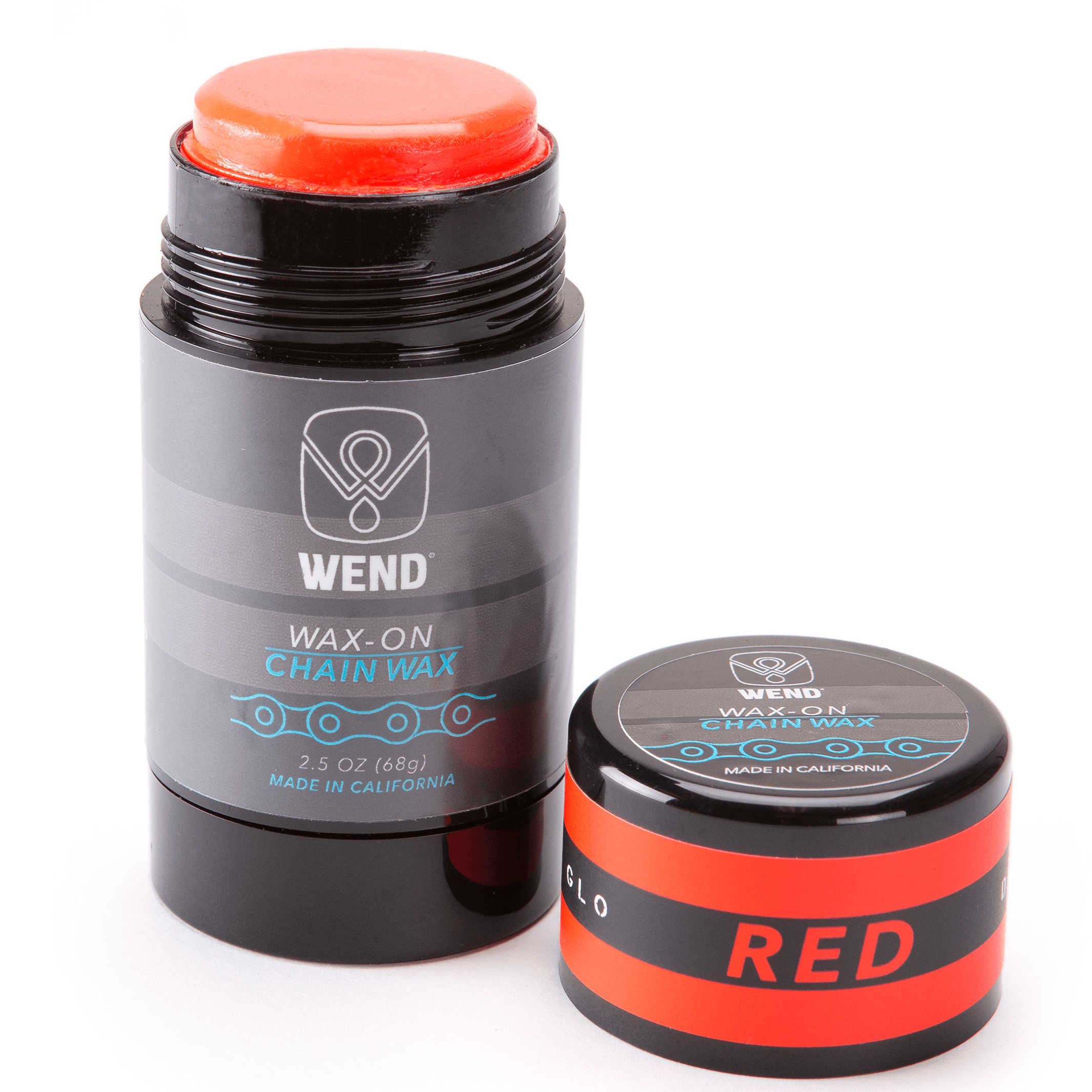 Lubricante de cadena en Cera WEND Wax-ON Chain Wax - 2.5oz/80ML ROJO - Raudor ¡Rompe tu propio récord!