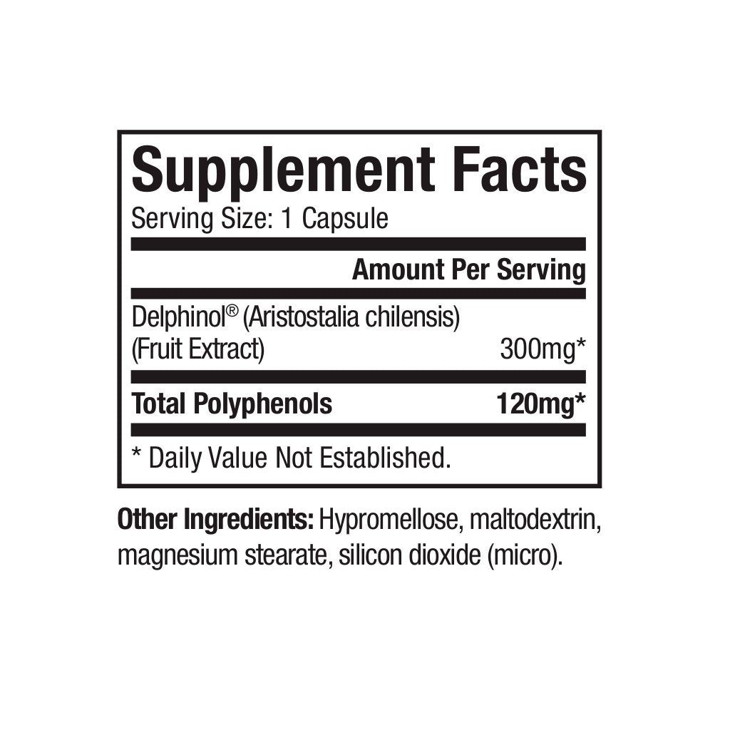 Maqui Rx - DR. SEARS ZONE Botella de 30 Cápsulas - Raudor ¡Rompe tu propio récord!