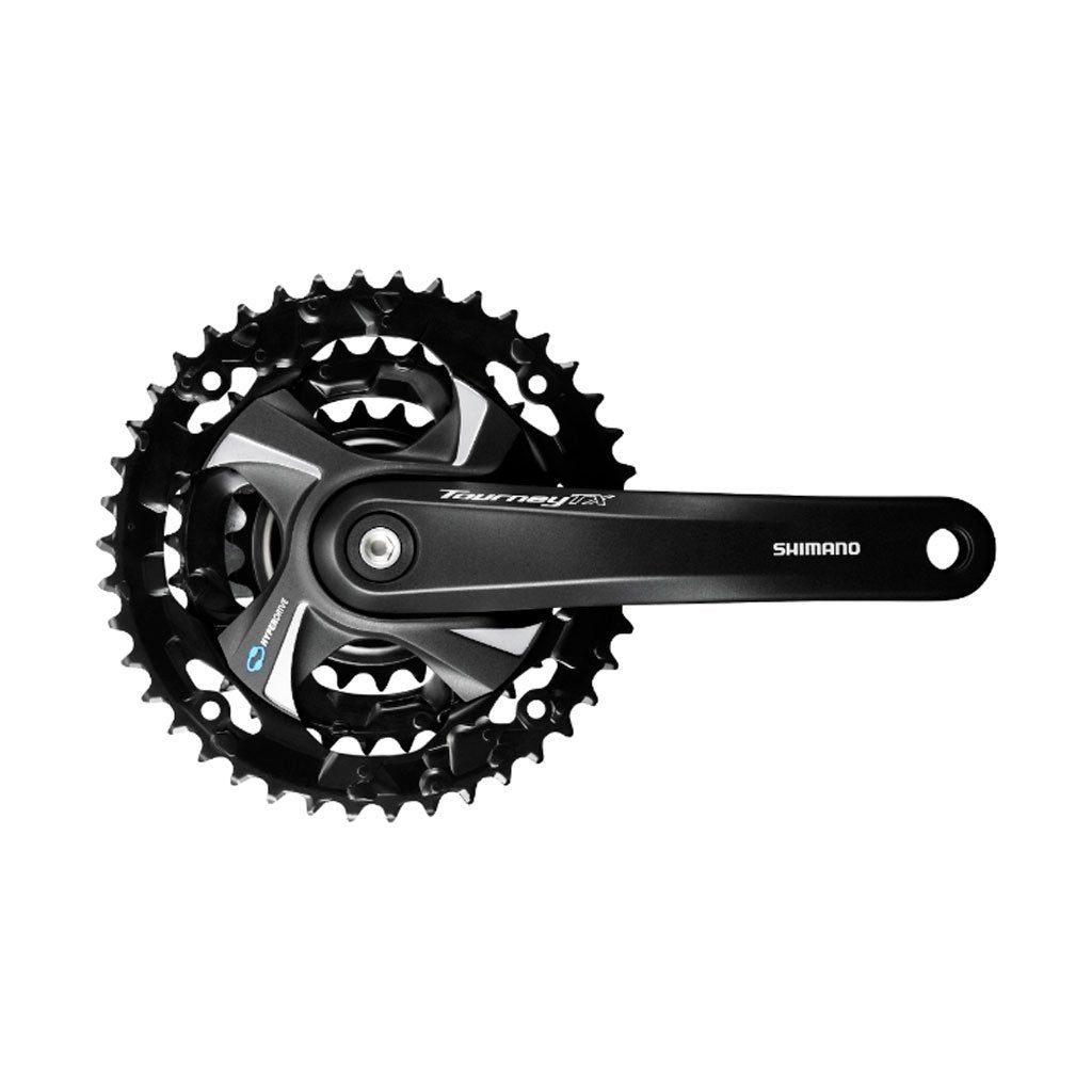Multiplicación SHIMANO Tourney TX FC-TX801 / 7/8 Velocidades / Bielas de 170 mm / Platos de 48-38-28D - Raudor ¡Rompe tu propio récord!