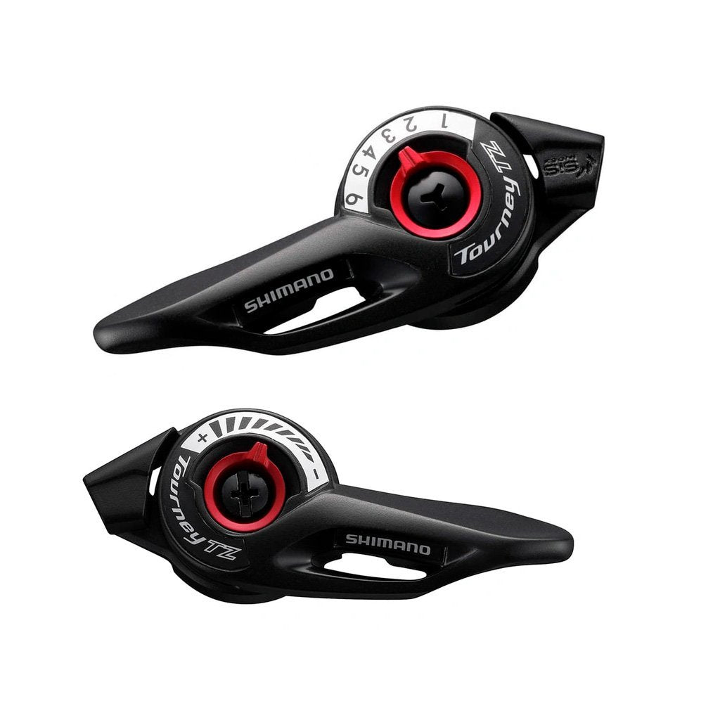Palancas de cambio SHIMANO Tourney SL-TZ500 para 3x6 velocidades - Raudor ¡Rompe tu propio récord!