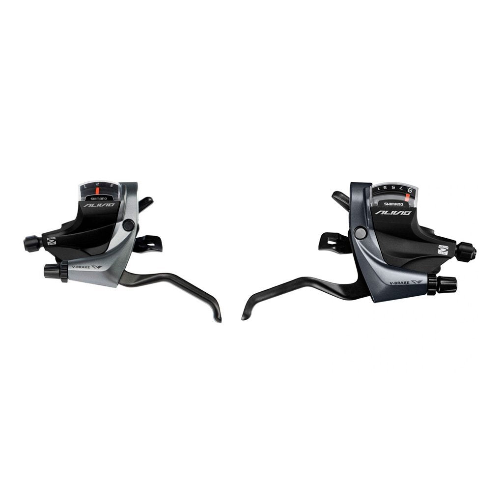 Palancas de cambio/freno SHIMANO Alivio ST-M4000 para 3x9 velocidades - Raudor ¡Rompe tu propio récord!