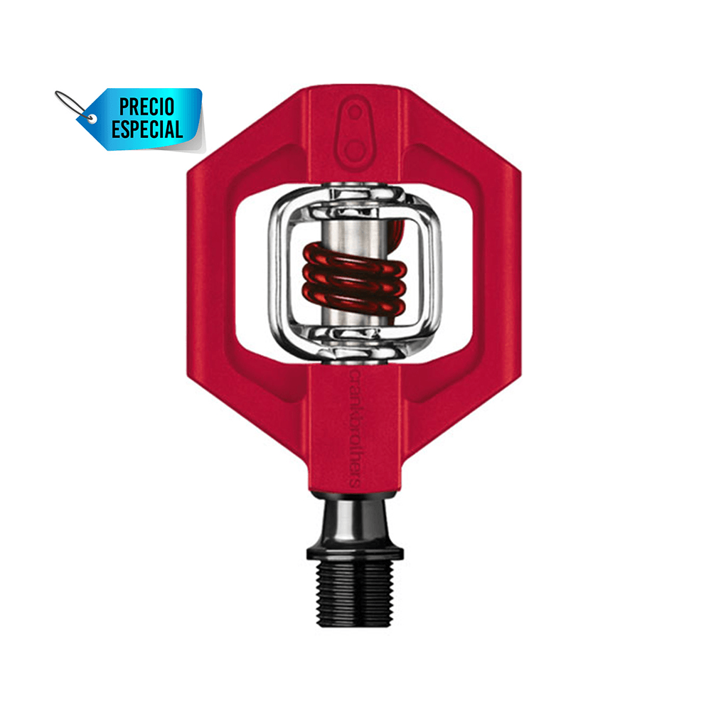 Pedales Crankbrothers Candy 1 color Rojo - Raudor ¡Rompe tu propio récord!