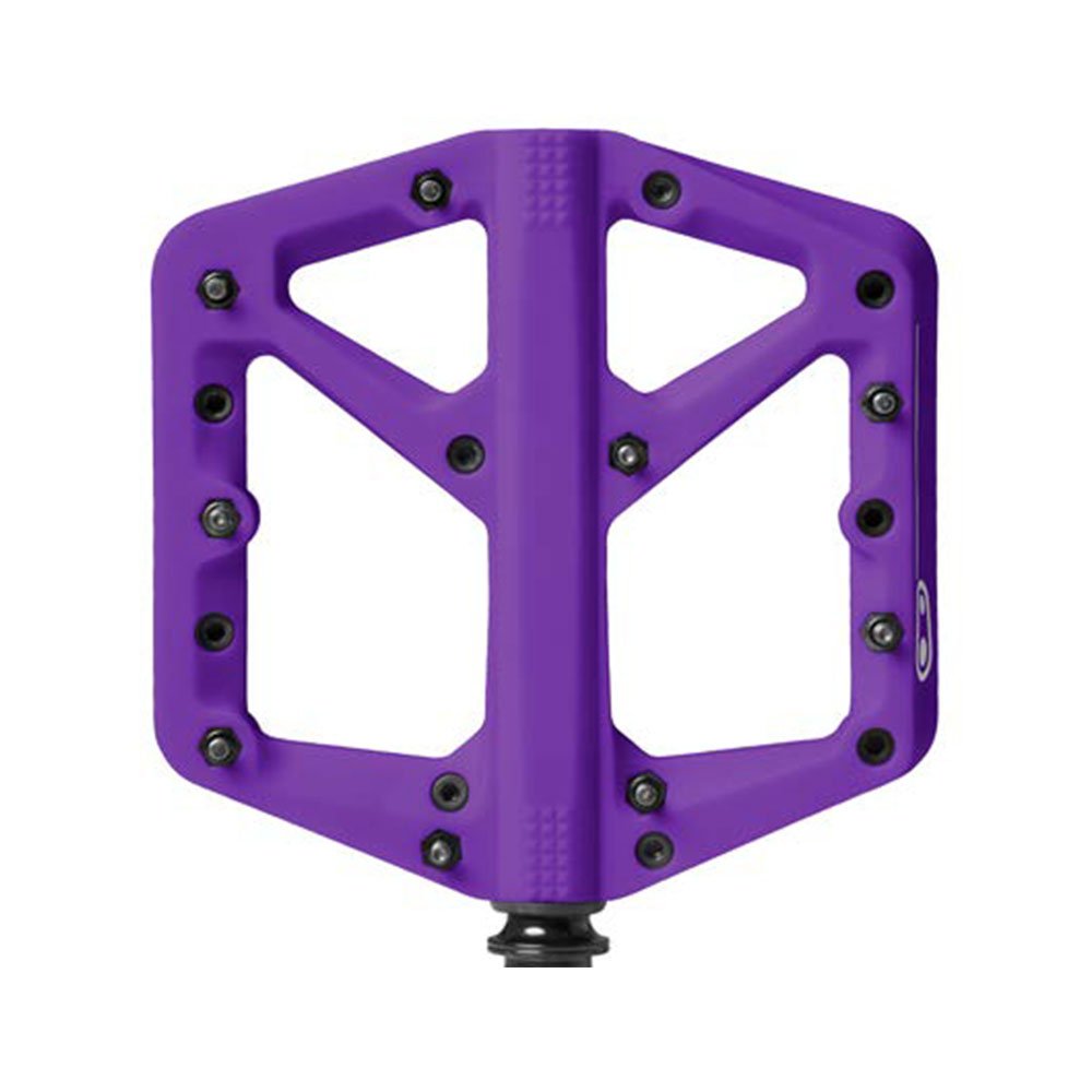 Pedales Crankbrothers Stamp 1 GRANDE, color Morado - Raudor ¡Rompe tu propio récord!
