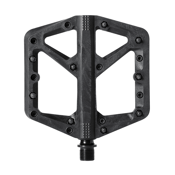 Pedales Crankbrothers Stamp 1 GRANDE, color Negro - Raudor ¡Rompe tu propio récord!