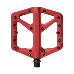 Pedales Crankbrothers Stamp 1 GRANDE, color Rojo - Raudor ¡Rompe tu propio récord!