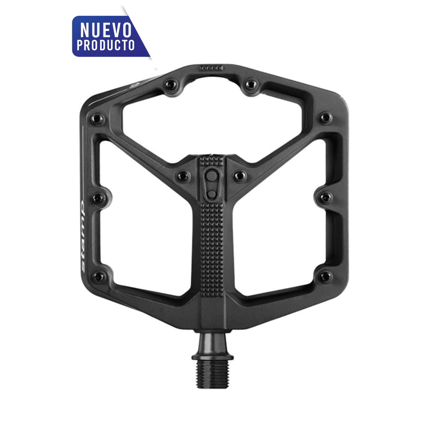 Pedales Crankbrothers Stamp 2 GRANDE, color Negro - Raudor ¡Rompe tu propio récord!