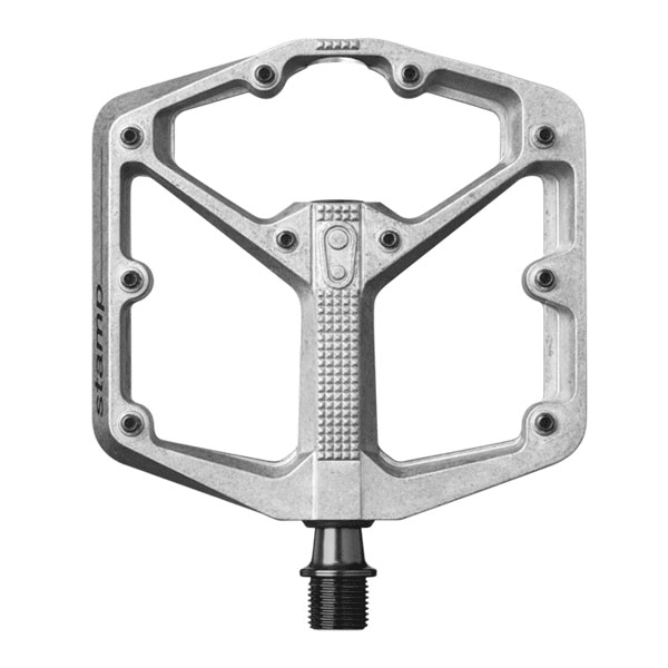 Pedales Crankbrothers Stamp 2 GRANDE, color Raw - Raudor ¡Rompe tu propio récord!