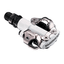 Pedales para MTB Shimano PD-M520 color blanco - Raudor ¡Rompe tu propio récord!
