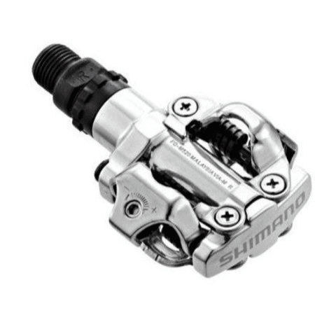 Pedales para MTB Shimano PD-M520S color plata, con Calas - Raudor ¡Rompe tu propio récord!