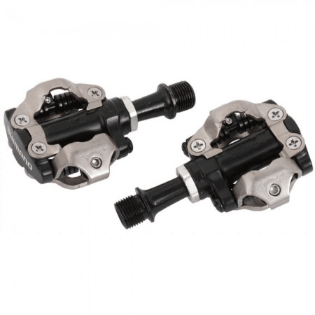 Pedales para MTB Shimano PD-M540, color negro, con Calas SM-SH51 - Raudor ¡Rompe tu propio récord!