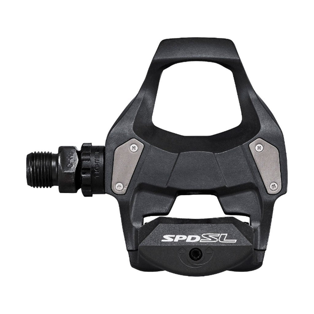 Pedales SHIMANO PD-RS500 SPD-SL para ruta o carretera con cala SM-SH11 incluida - Raudor ¡Rompe tu propio récord!
