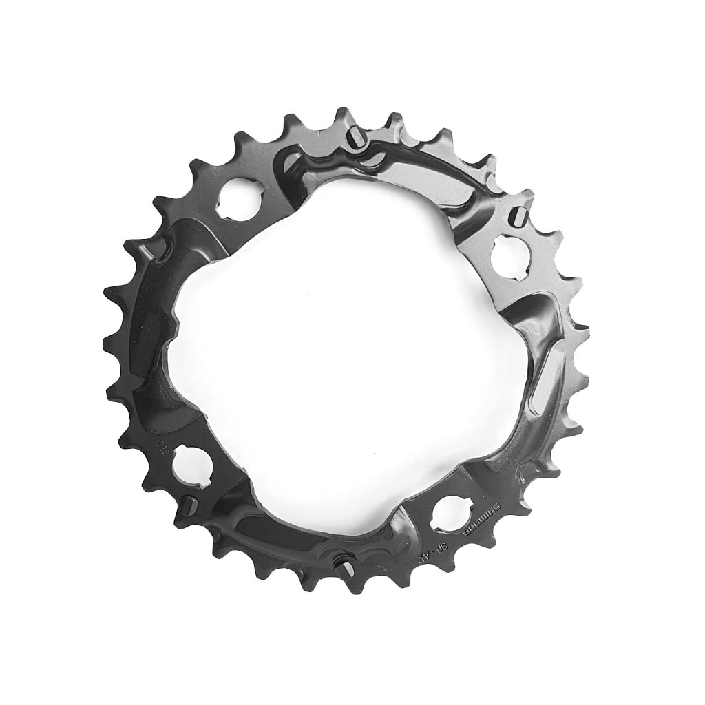 Plato SHIMANO Alivio FC-M4000 de 30 dientes PCD 96 mm para transmisiones 3x9 - Raudor ¡Rompe tu propio récord!