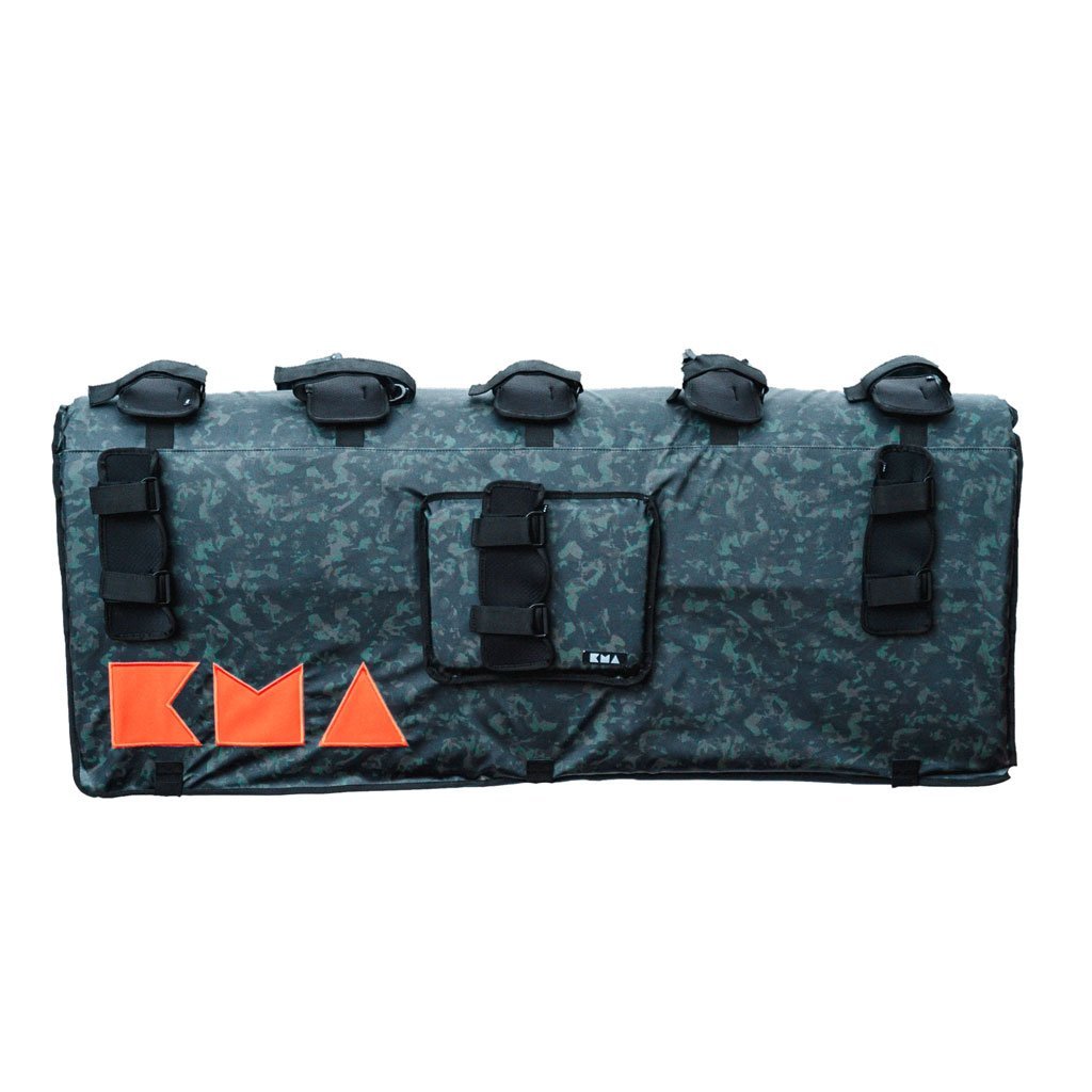 Portabicicletas Bike Pad KMA Tailgate 2.0 para camioneta pick-up - Raudor ¡Rompe tu propio récord!