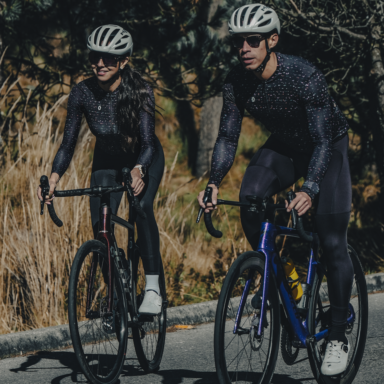 Jersey para ciclismo APHESIS Prisma para caballero manga larga