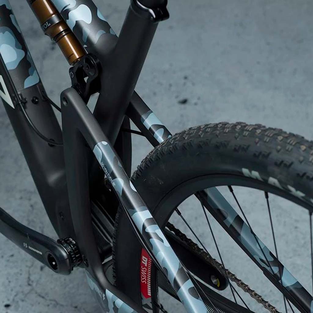 Protector de cuadro DYEDBRO Camo Blanco - Raudor ¡Rompe tu propio récord!