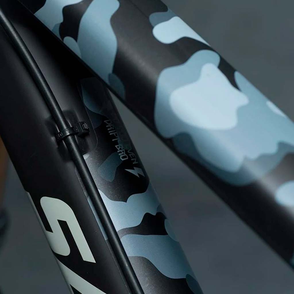 Protector de cuadro DYEDBRO Camo Blanco - Raudor ¡Rompe tu propio récord!