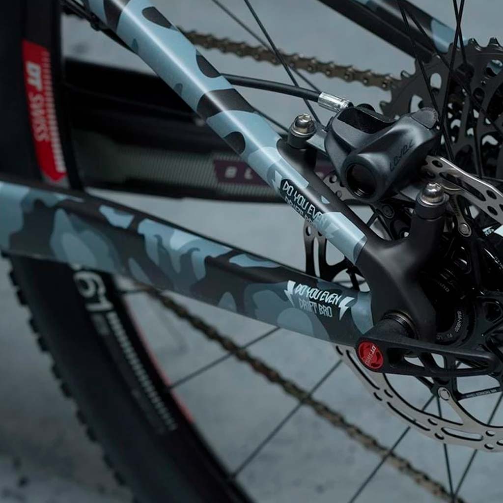 Protector de cuadro DYEDBRO Camo Blanco - Raudor ¡Rompe tu propio récord!