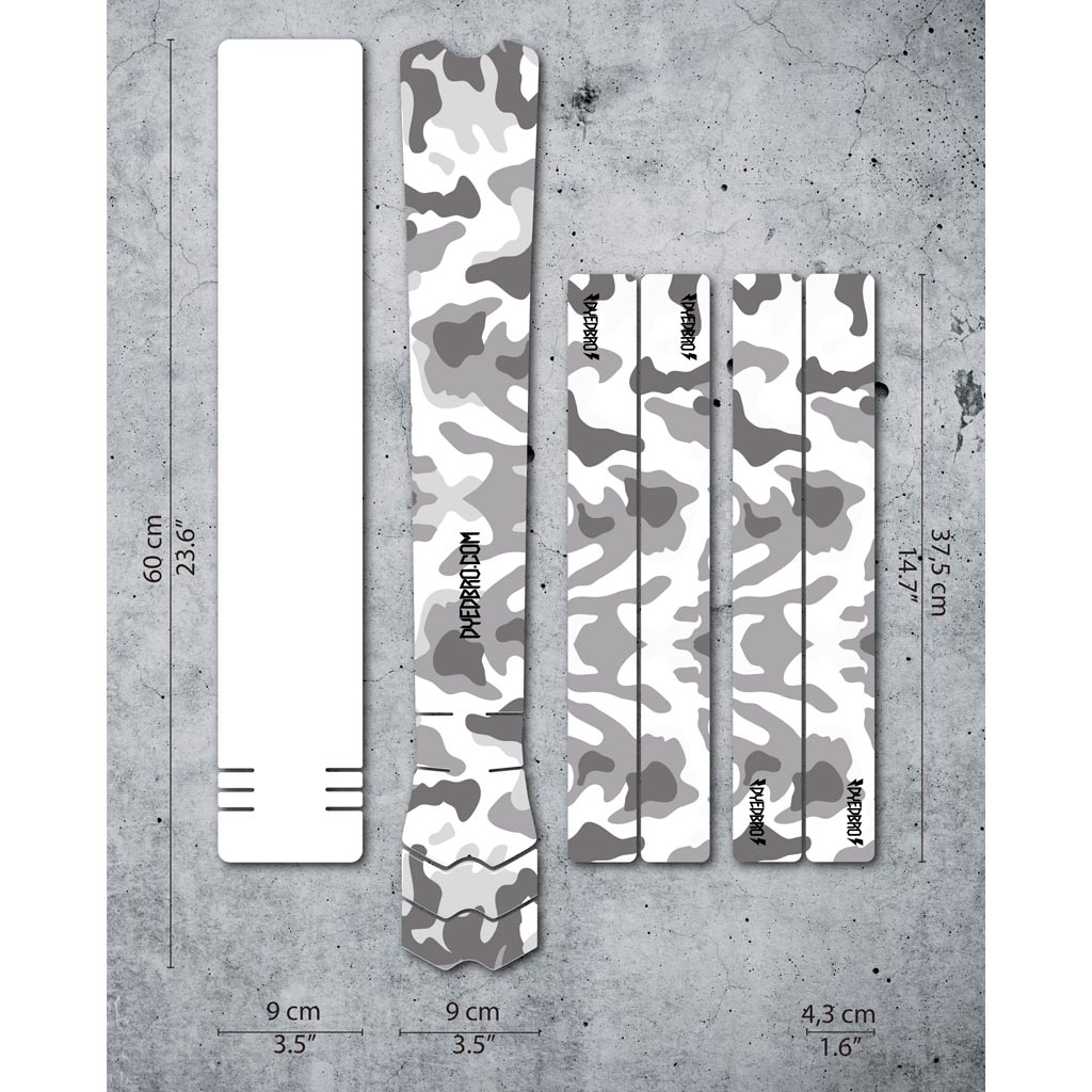 Protector de cuadro DYEDBRO Camo Negro - Raudor ¡Rompe tu propio récord!