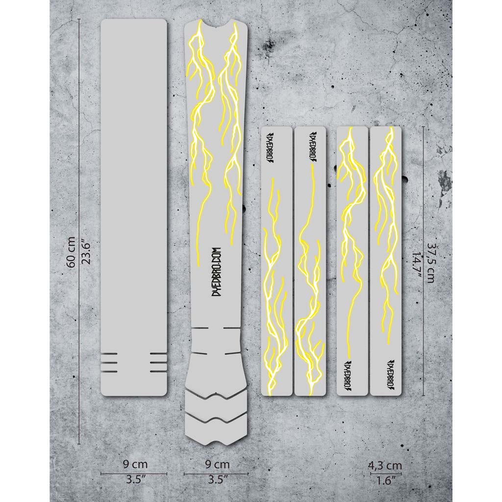 Protector de cuadro DYEDBRO Lightening - Raudor ¡Rompe tu propio récord!