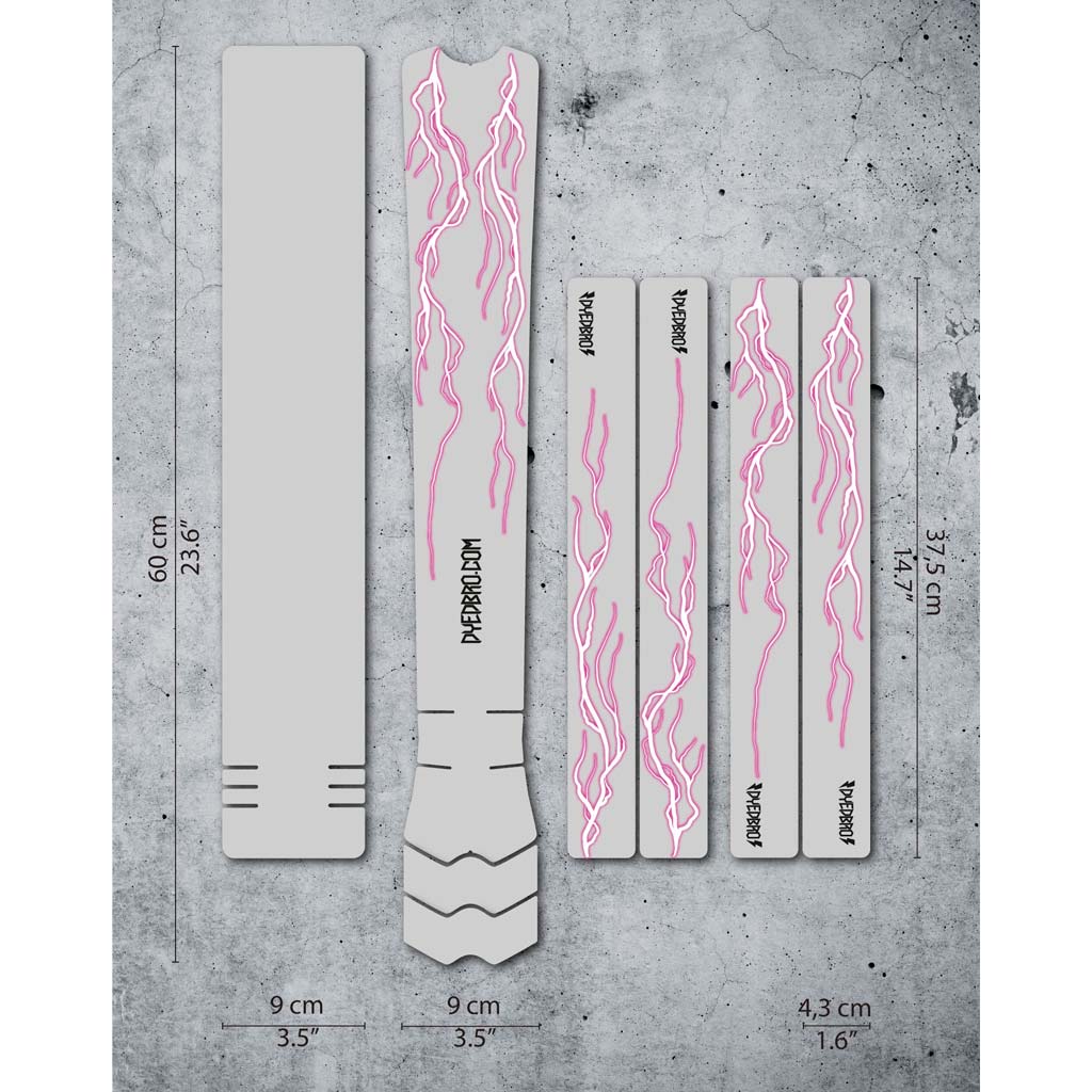 Protector de cuadro DYEDBRO Lightening - Raudor ¡Rompe tu propio récord!