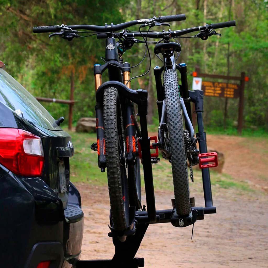 Rack KUAT NV Base Negro Mate para 2 bicicletas. - Raudor ¡Rompe tu propio récord!