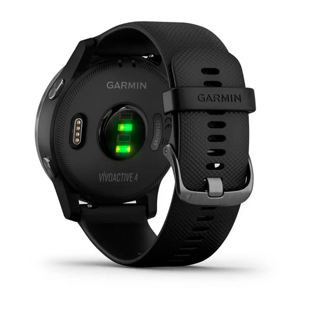 Reloj inteligente GARMIN Vivoactive 4 con GPS Wi-Fi Color Black and Slate - Raudor ¡Rompe tu propio récord!