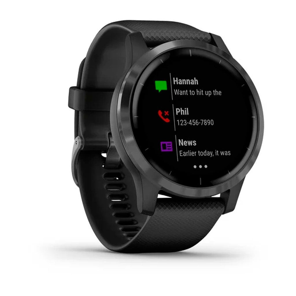 Reloj inteligente GARMIN Vivoactive 4 con GPS Wi-Fi Color Black and Slate - Raudor ¡Rompe tu propio récord!