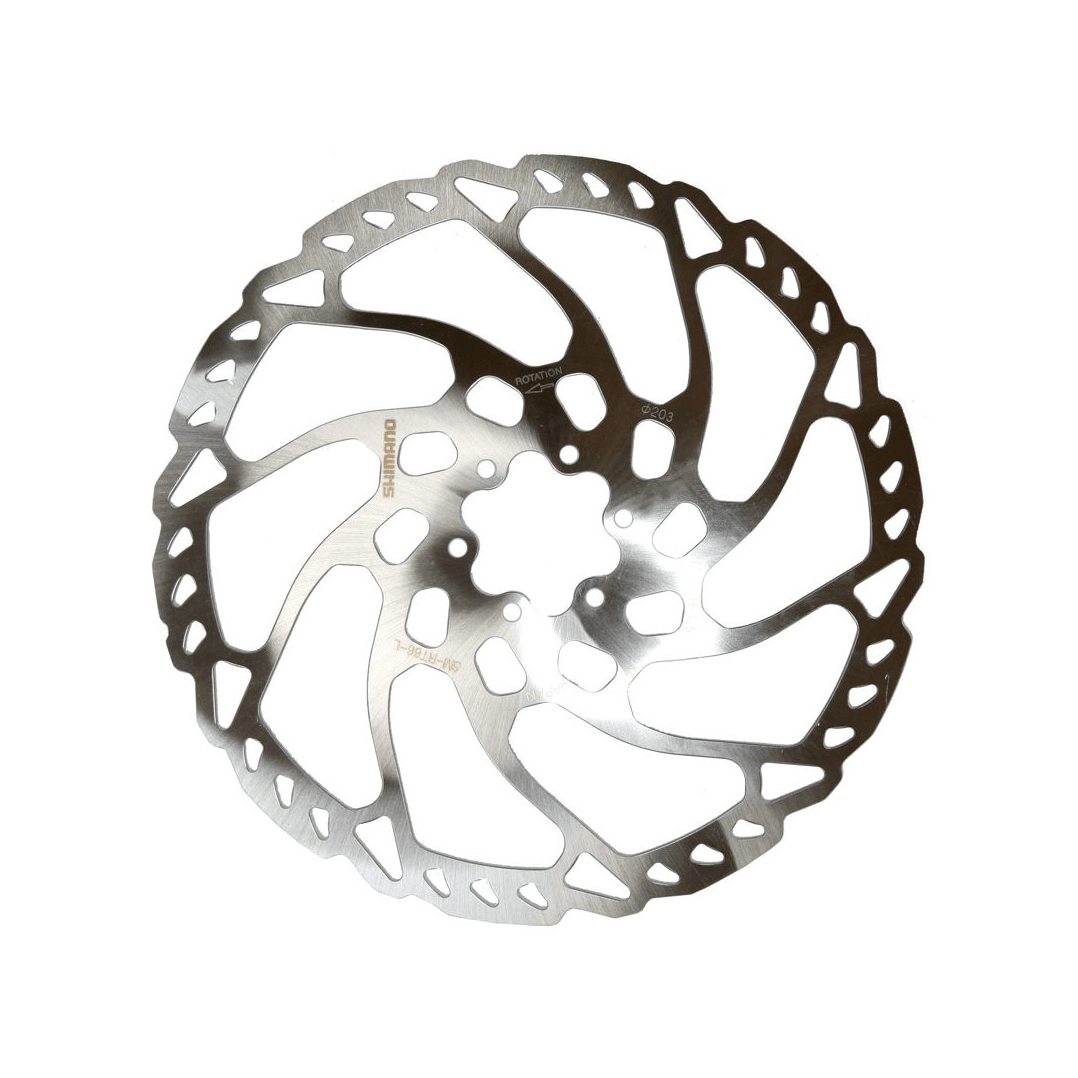 Rotor Shimano SM-RT66 M de 180 mm para 6 tornillos - Raudor ¡Rompe tu propio récord!
