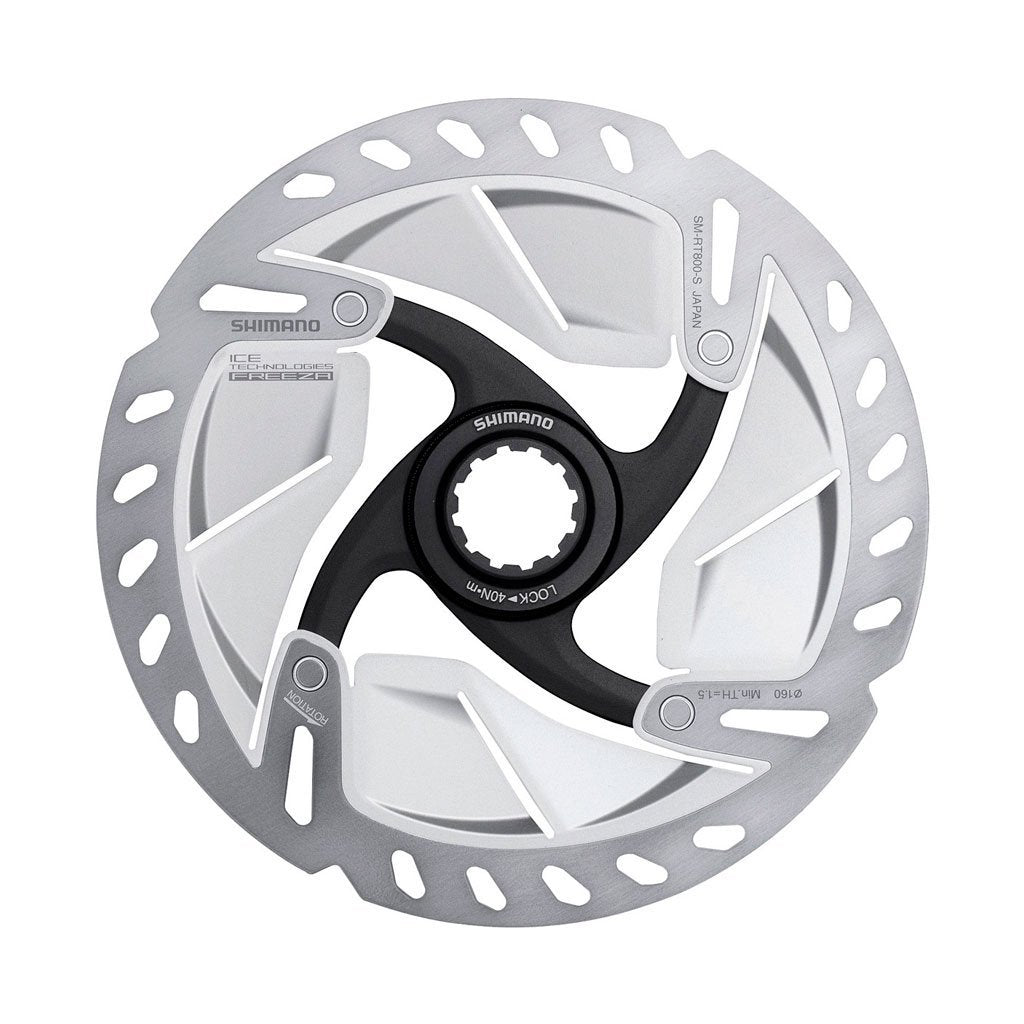 Rotor SHIMANO Ultegra SM-RT800 de 160 mm con Center Lock / ICE Technologies - Raudor ¡Rompe tu propio récord!