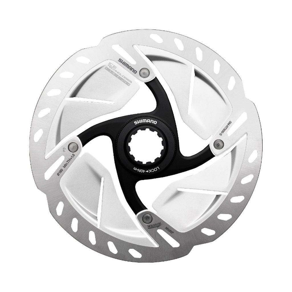 Rotor SHIMANO Ultegra SM-RT800 de 160 mm con Center Lock / ICE Technologies - Raudor ¡Rompe tu propio récord!