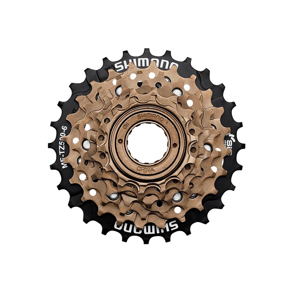 Rueda libre SHIMANO Tourney MF-TZ500-CP 6 velocidades 14/28D - Raudor ¡Rompe tu propio récord!