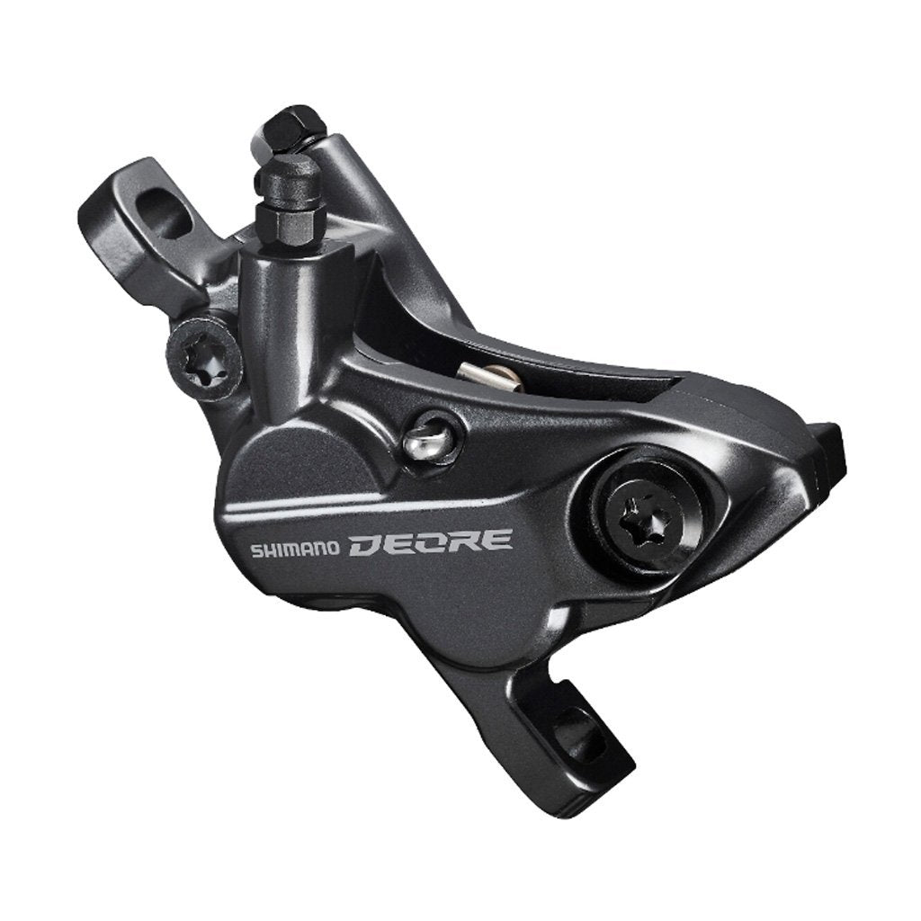 Set de freno hidráulico trasero SHIMANO BL-M6100 / BL-M6120 (Incluye palanca, línea de freno, caliper y balatas de resina) - Raudor ¡Rompe tu propio récord!