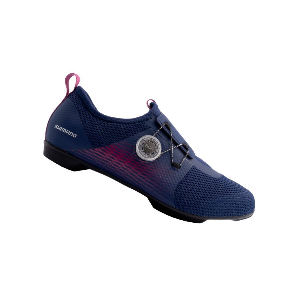 Zapatillas para ciclismo SHIMANO Modelo SH-IC500 para dama Color morado - Raudor ¡Rompe tu propio récord!