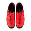 Zapatillas para ciclismo SHIMANO Modelo SH-XC100 Color rojo - Raudor ¡Rompe tu propio récord!